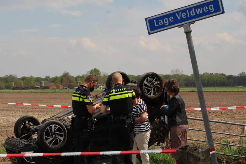 ongeval lunteren lage veldweg
