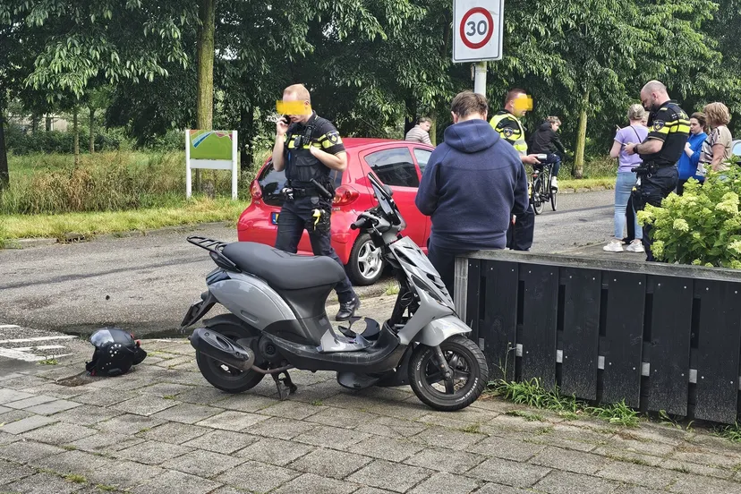 ongeval met scooter