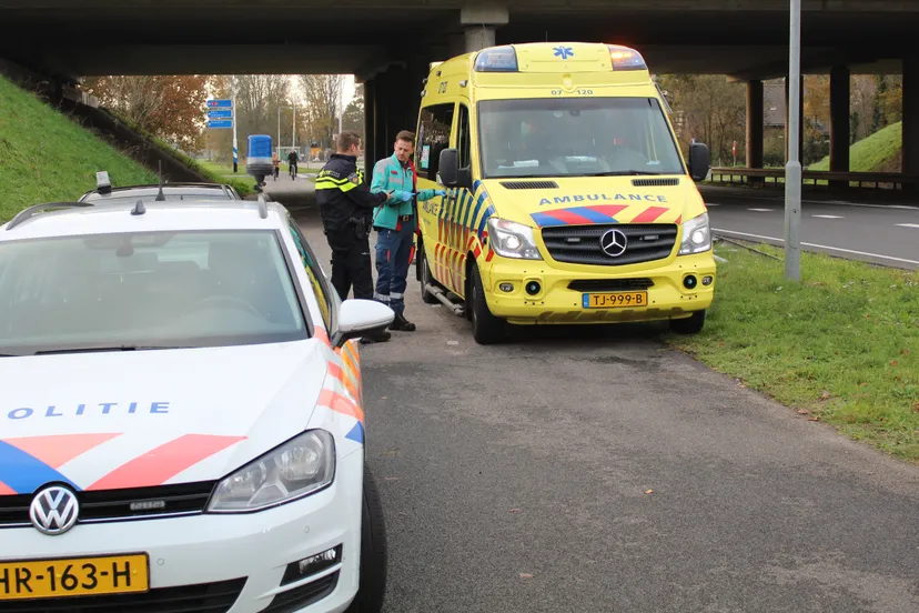 ongeval postweg afrit a30 lunteren