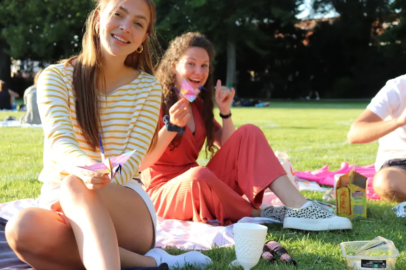 ontvangers met vogel