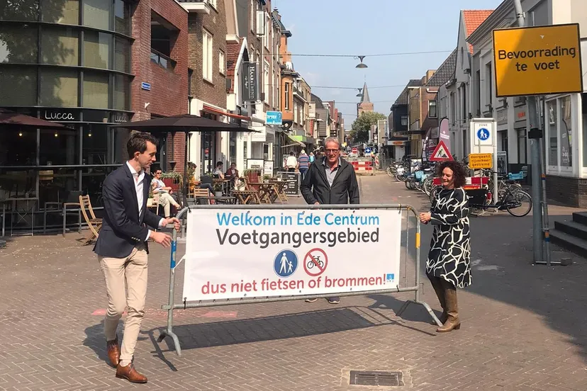 pb070 controles op fietsen in het centrum