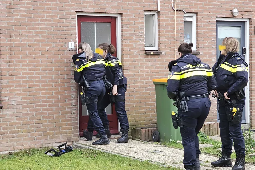 politie inval