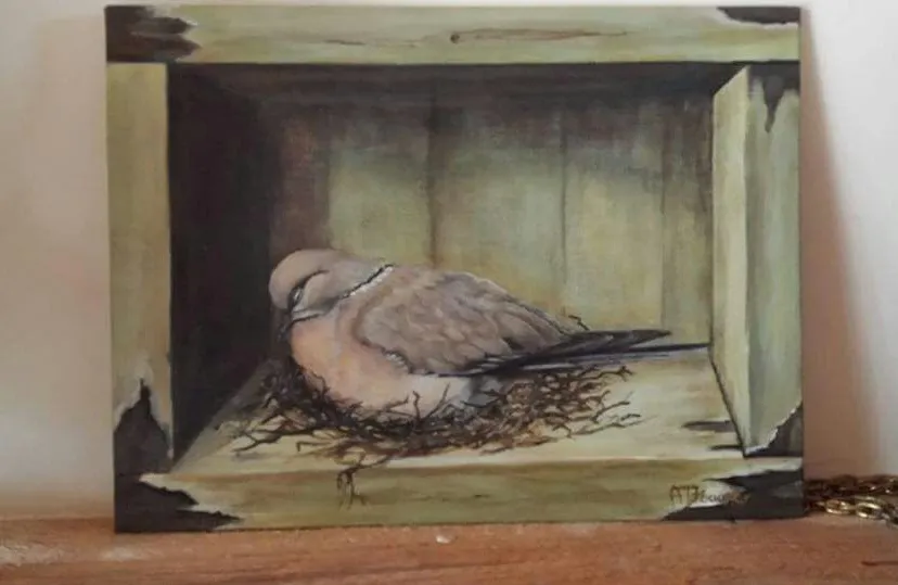 schilderij marian brouwer