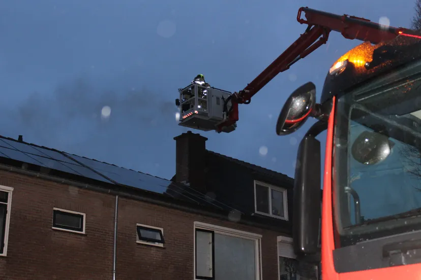 schoorsteen brand lunteren