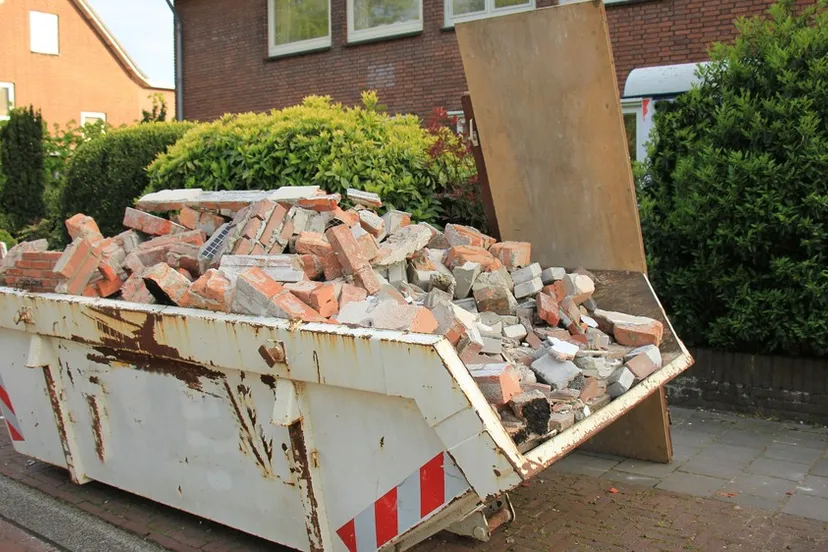 stoeptax voor plaatsing afvalcontainer