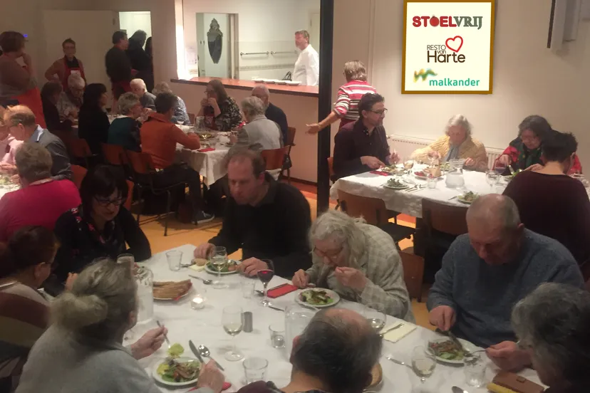 terugkomdiner stoel vrij ericakerk