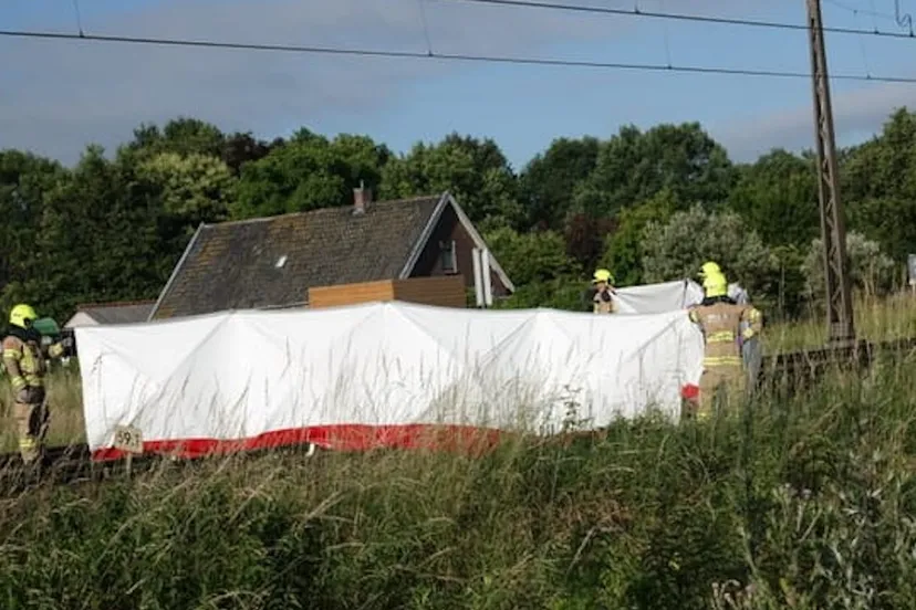 trein brommobiel ongeval