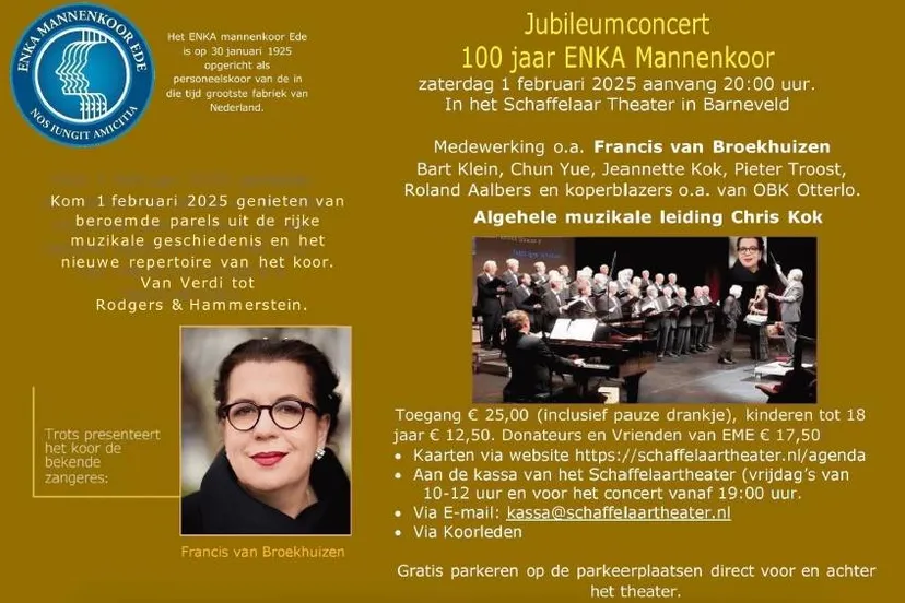 100 jaar enka mannenkoor