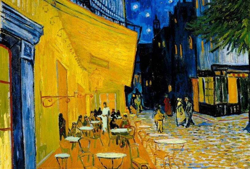 medium km 108565 vincent van gogh cafeterras bij nacht place du forum circa 16 september 1888 terrace of a cafe at night place du forum circa 16 september 1888