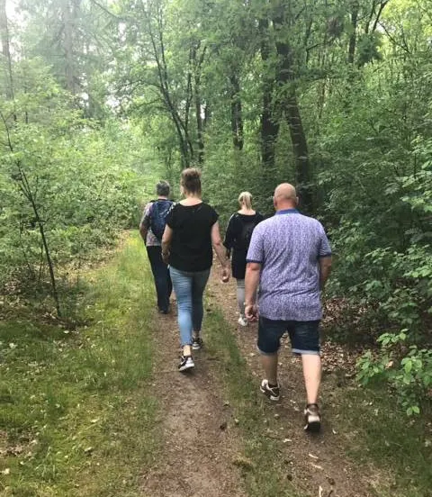 foto 2 wandeling na verlies 3 juni