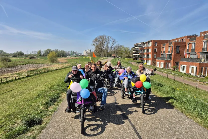 fietstocht vilente wereld parkinsondag dijk wageningen