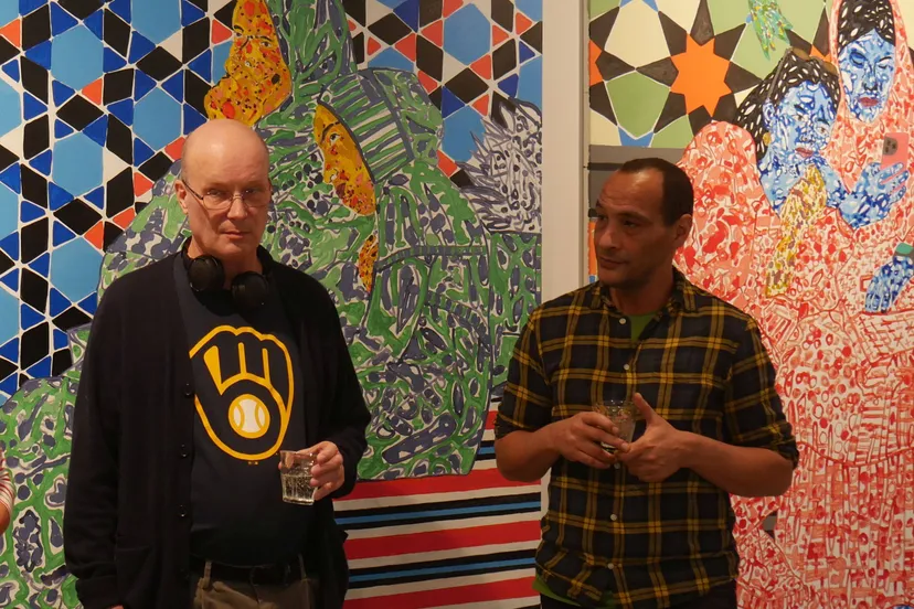 Walter Bosman en Hamid el Kanbouhi P1020305