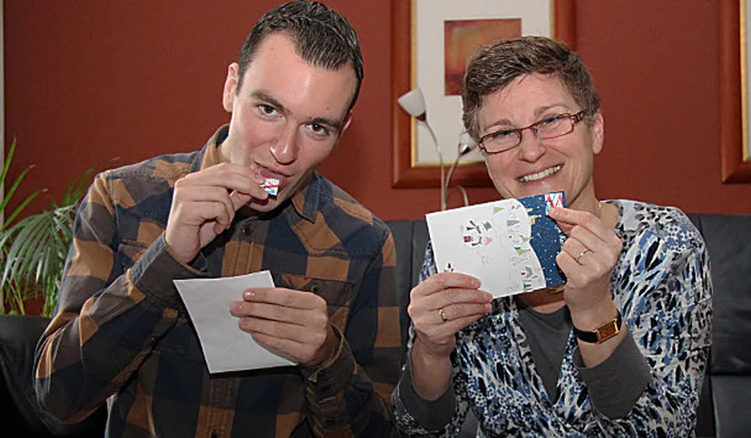 01en kerstpostactie 2014