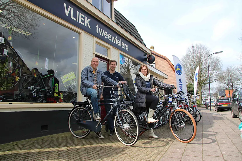 14en vliek tweewielers