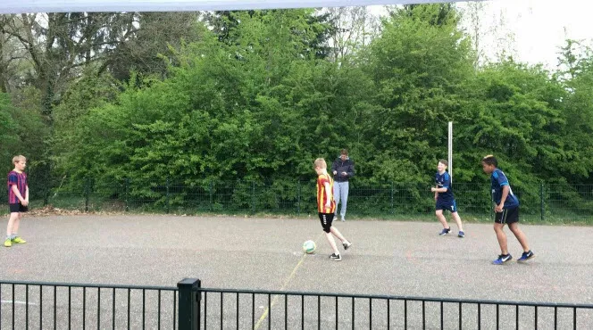 15en straatvoetbal