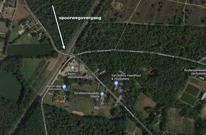 40en spoorwegovergang