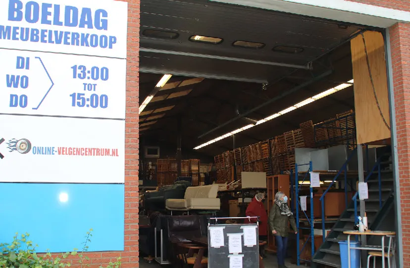 45en boeldag meubelverkoop