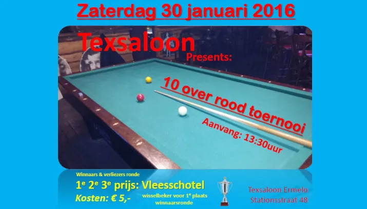 52en texsaloon rood toernooi