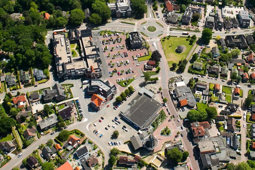 luchtfoto dorpskamer