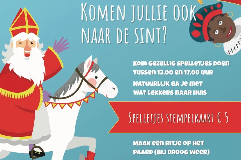 flyer sinterklaas fancy fair