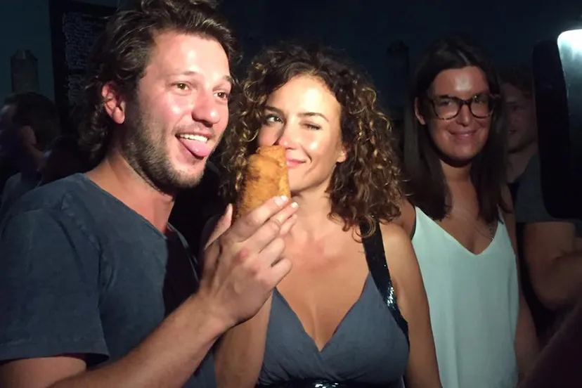 lancering krokodel sept 2016 katja schuurman en freek van noortwijk