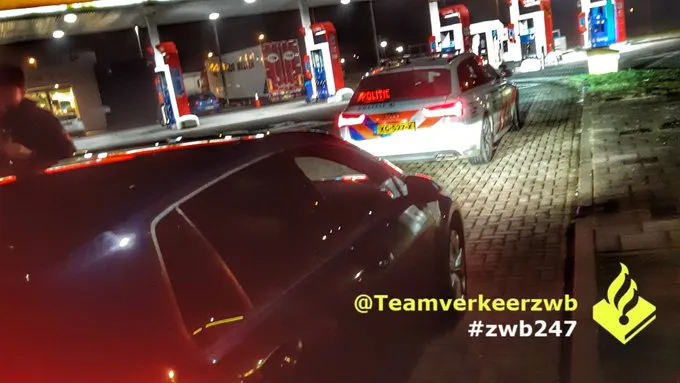 politie bekeuring hard rijden
