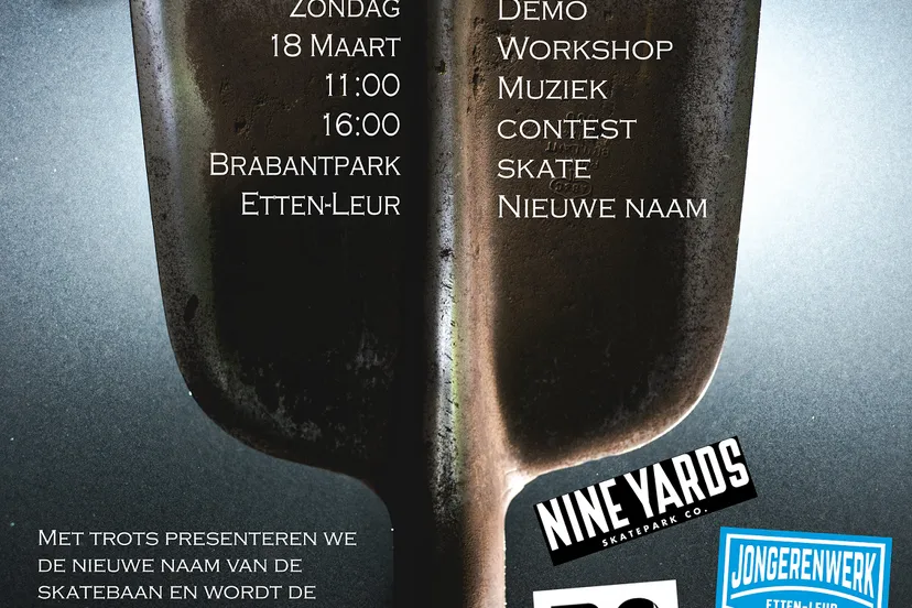 poster opening skatebaan deel twee