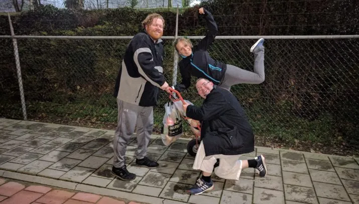 training bij achilles chris gwen mark