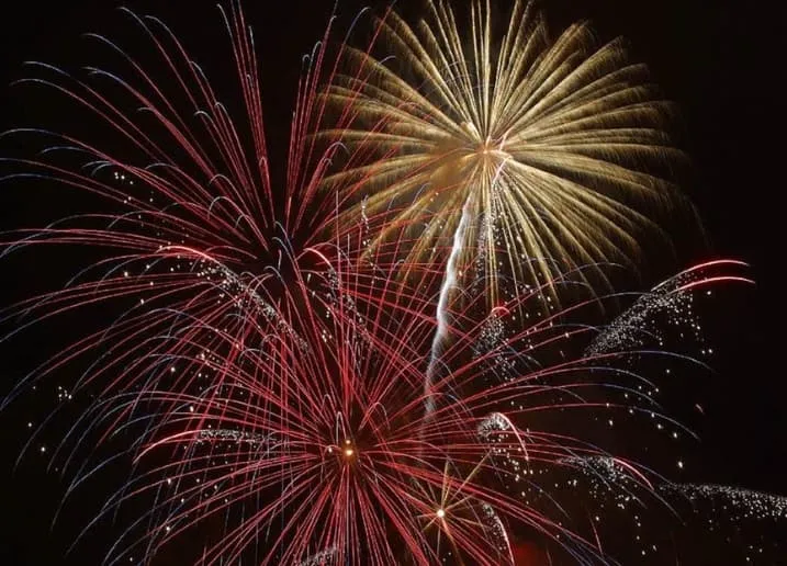 vuurwerkshow