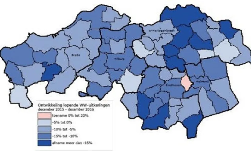 werkloosheid brabant