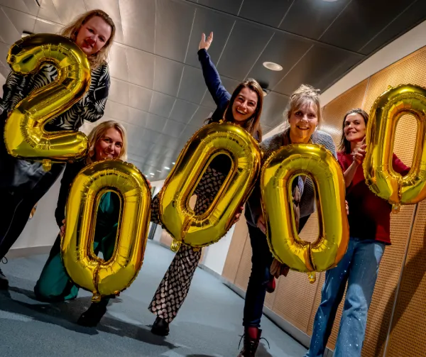 Volwassenenfonds 20.000 deelnemers in jubileumjaar