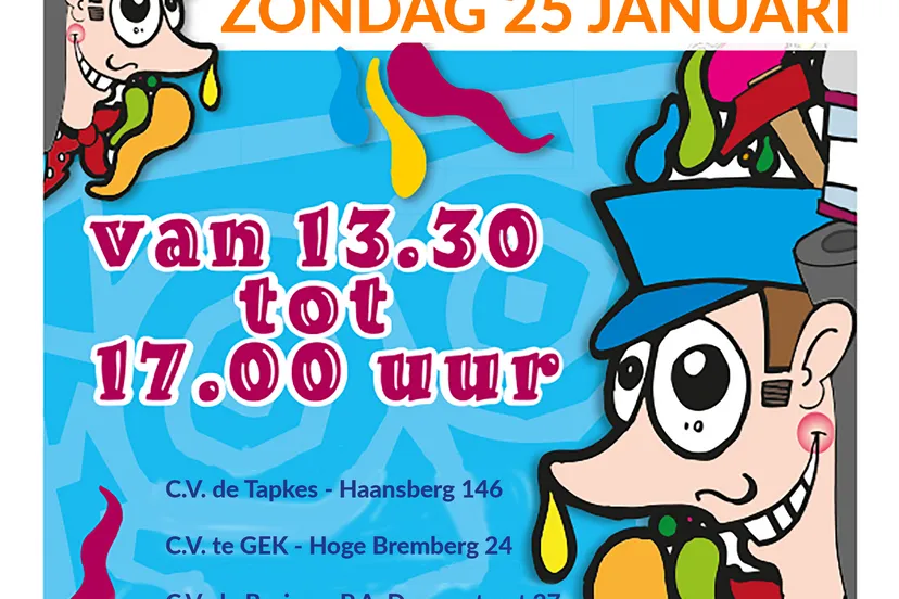 Kekdag carnaval 2026