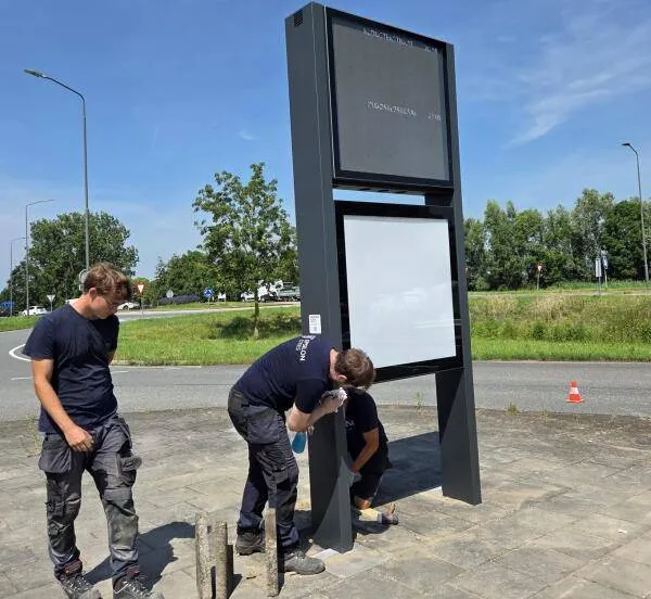 schermen bushaltes provincie