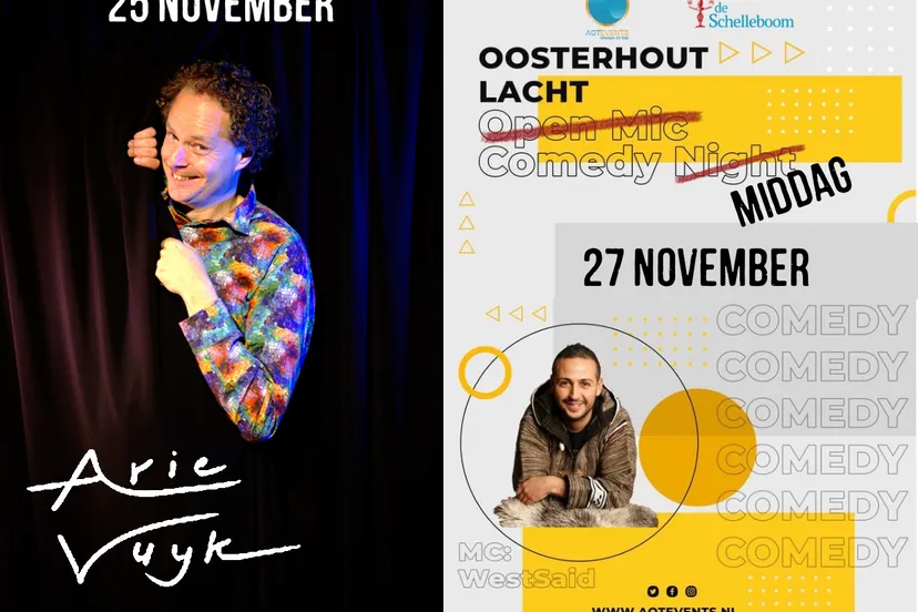 week 47 persbericht arie vuyk en oosterhout lacht kopie