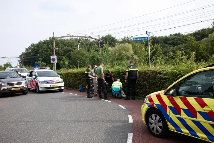aanrijding rembrandtlaan rijen