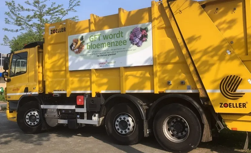 afbeelding inzamelen afval