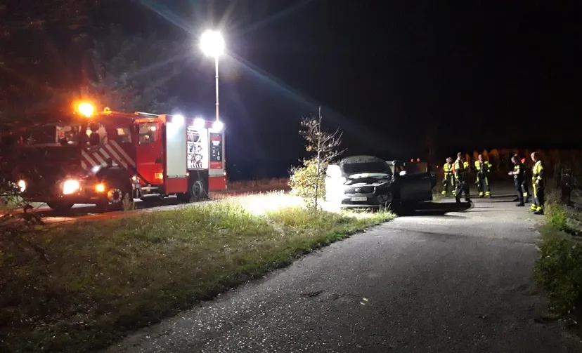 autobrand raakeindse kerkweg