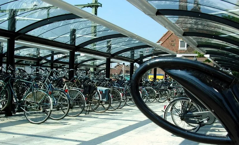 fietsenstalling station