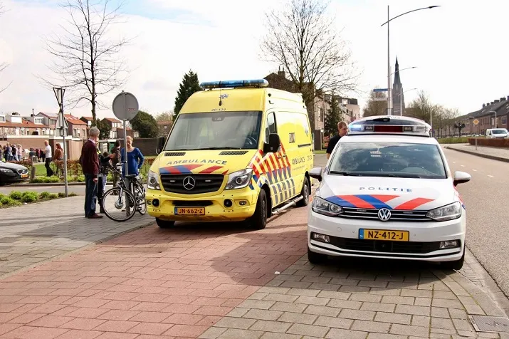fietser aangereden raadhuisplein rijen