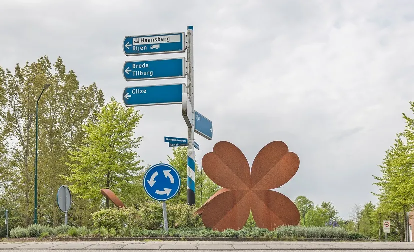 groen 5 entree rijen vanuit dongen