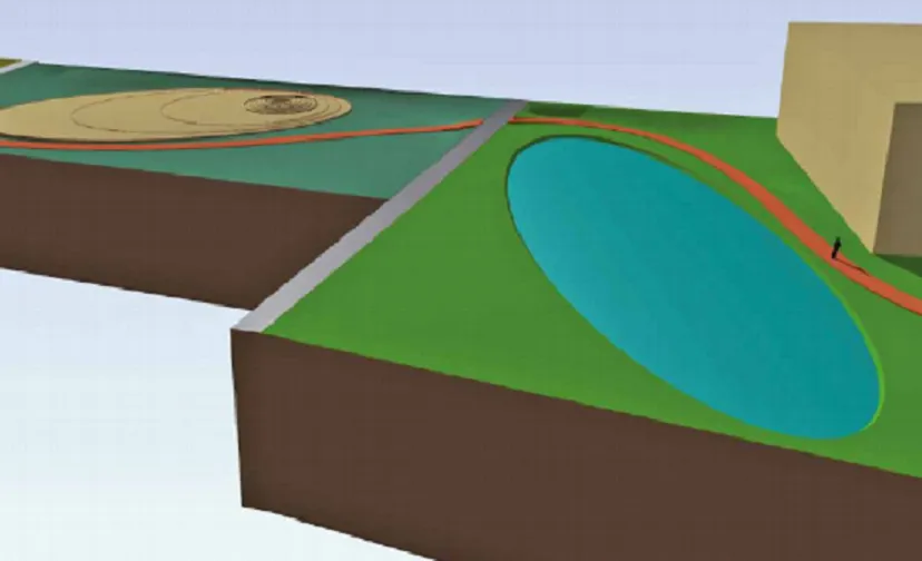 impressie ontwerp centrumplan gilze parkdeel 1
