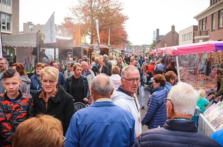 jaarmarkt rijen