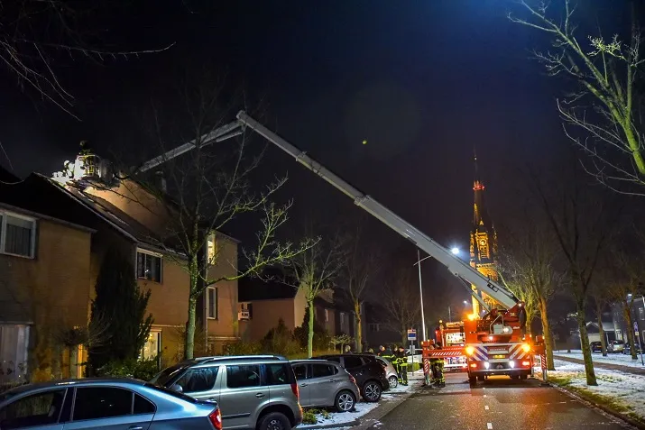 schoorsteenbrand mariastraat rijen
