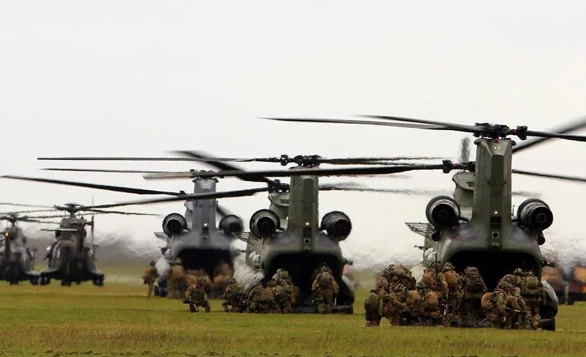 troepen verplaatsing