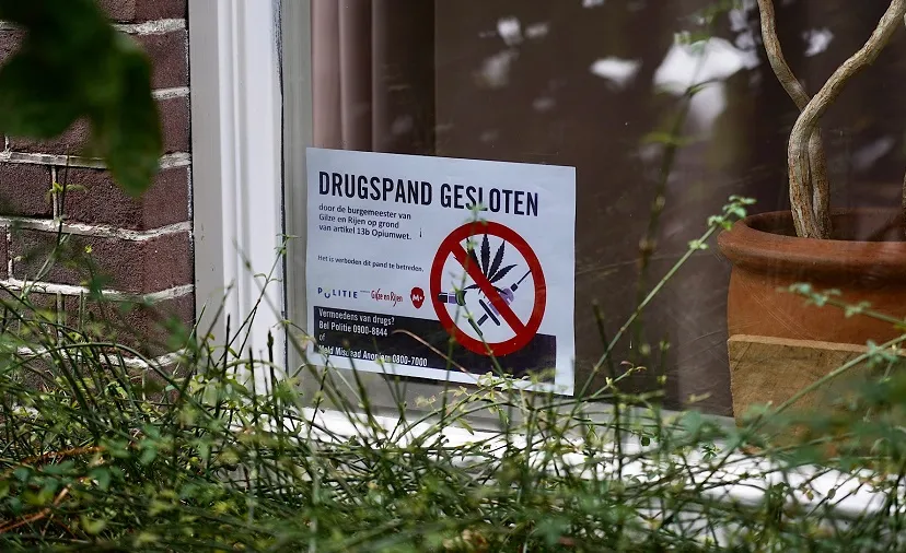 tuinstraat gesloten woning
