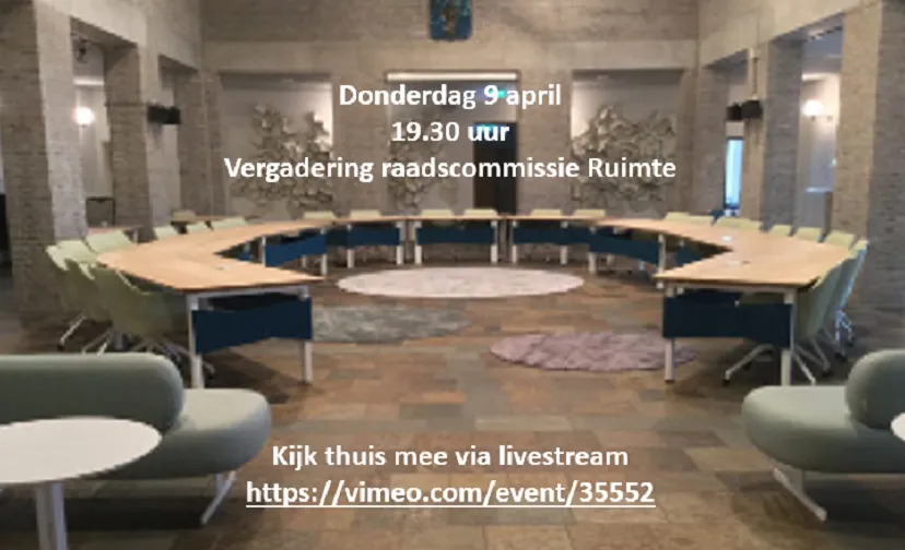 vergadering live