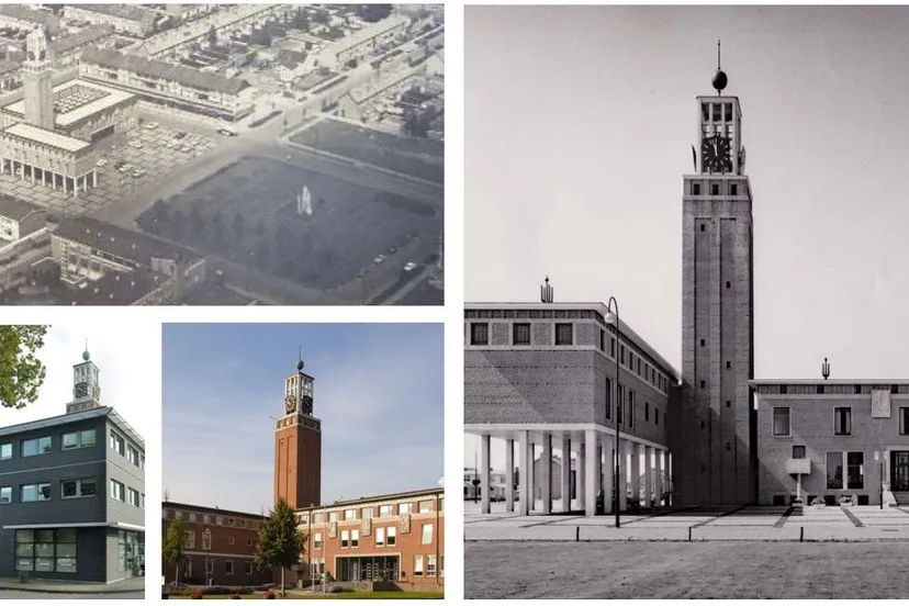 collage afbeeldingen gemeentehuisl