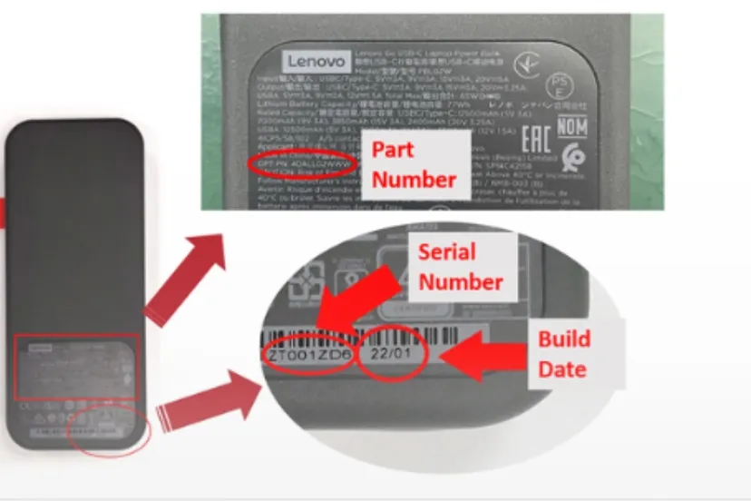 lenovo powerbank terugroepactie