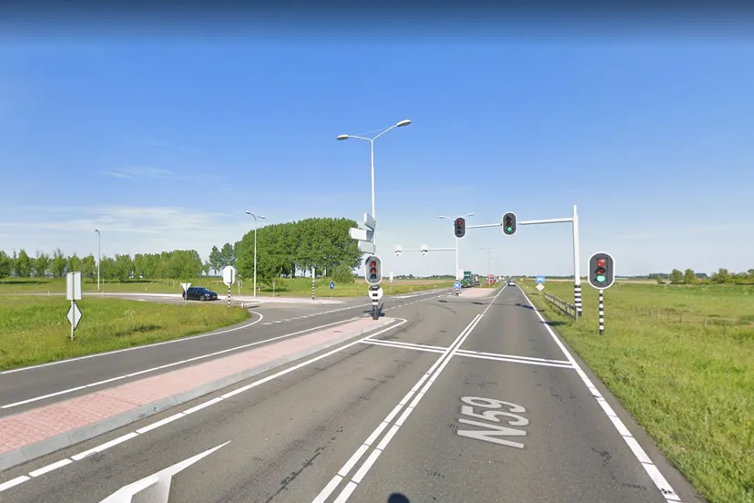 n59 de tille verkeerslichten stoplichten
