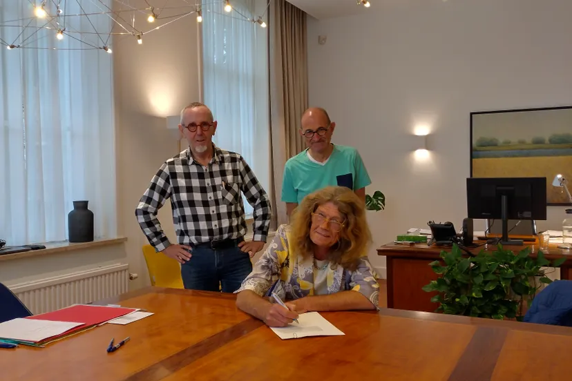 ondertekening bij notaris